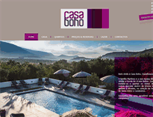 Tablet Screenshot of casaboho.com